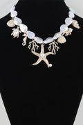 Multi Under The Sea Charm Beaded Necklace