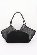 Mesh Tote Bag With Removable Liner