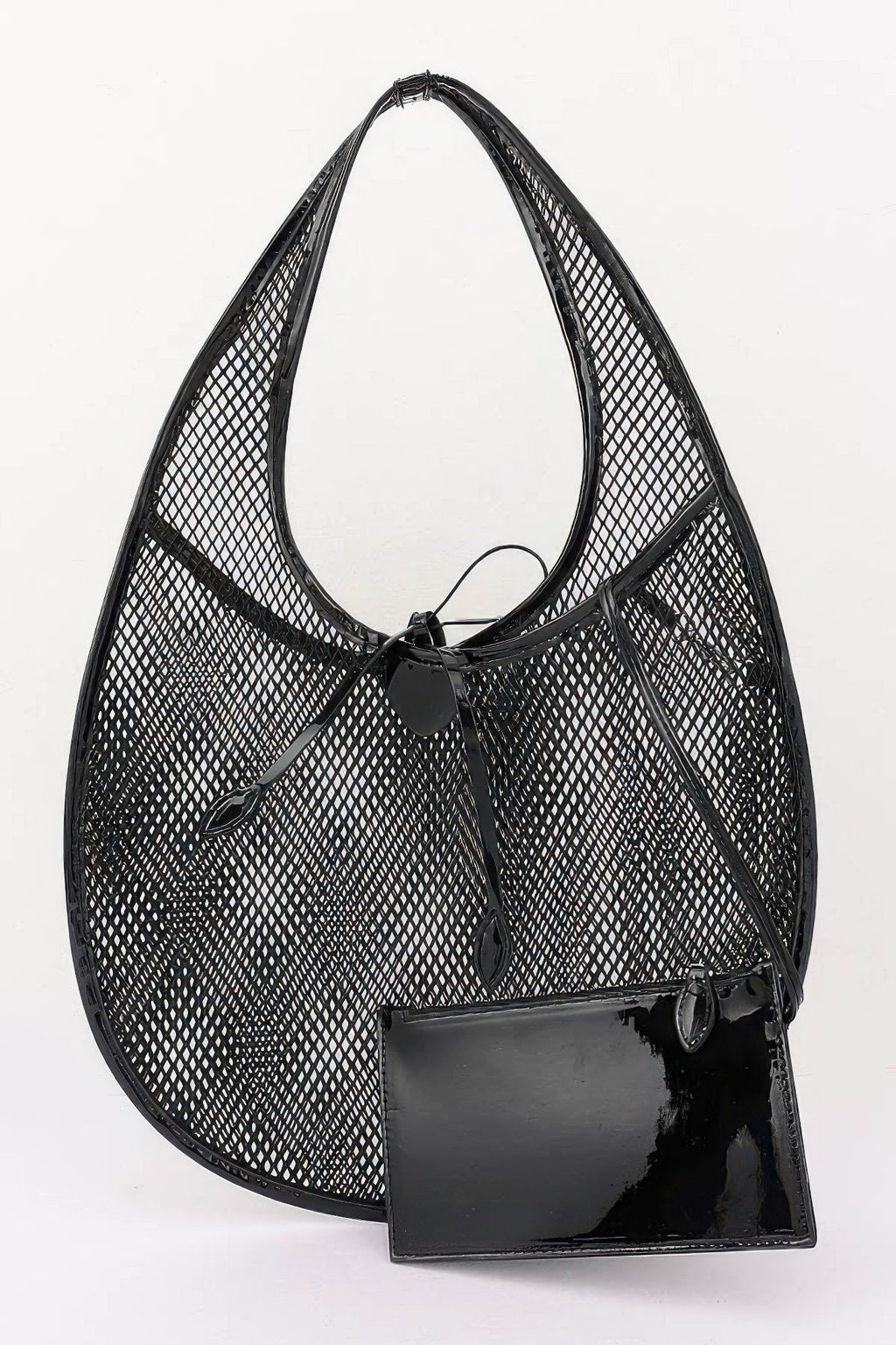 Mesh Tote With Detachable Pouch