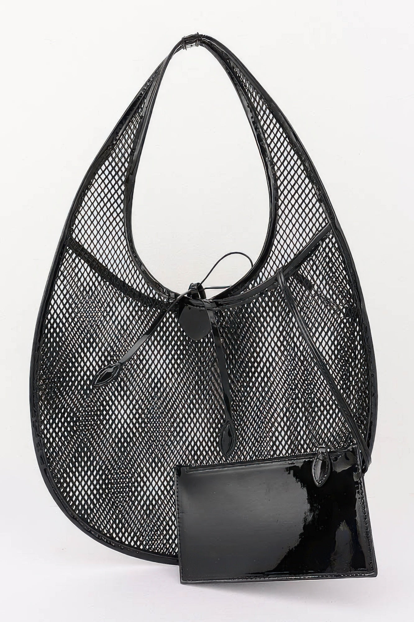 Mesh Tote With Detachable Pouch