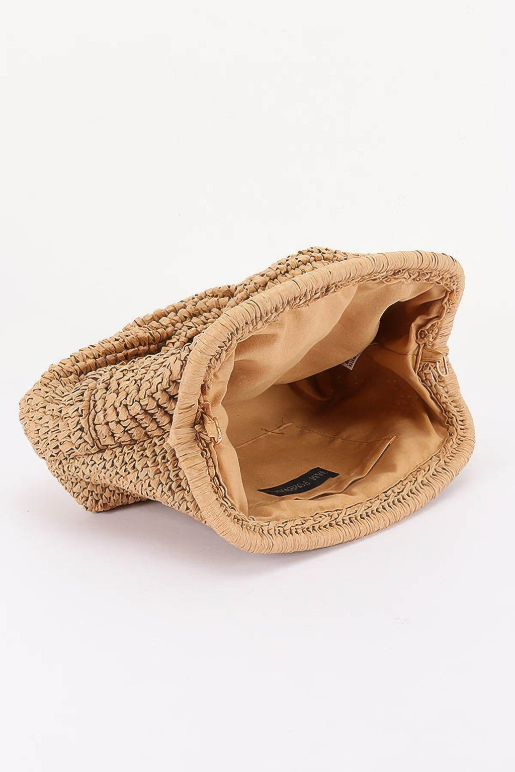 Twist Knot Woven Crossbody Bag
