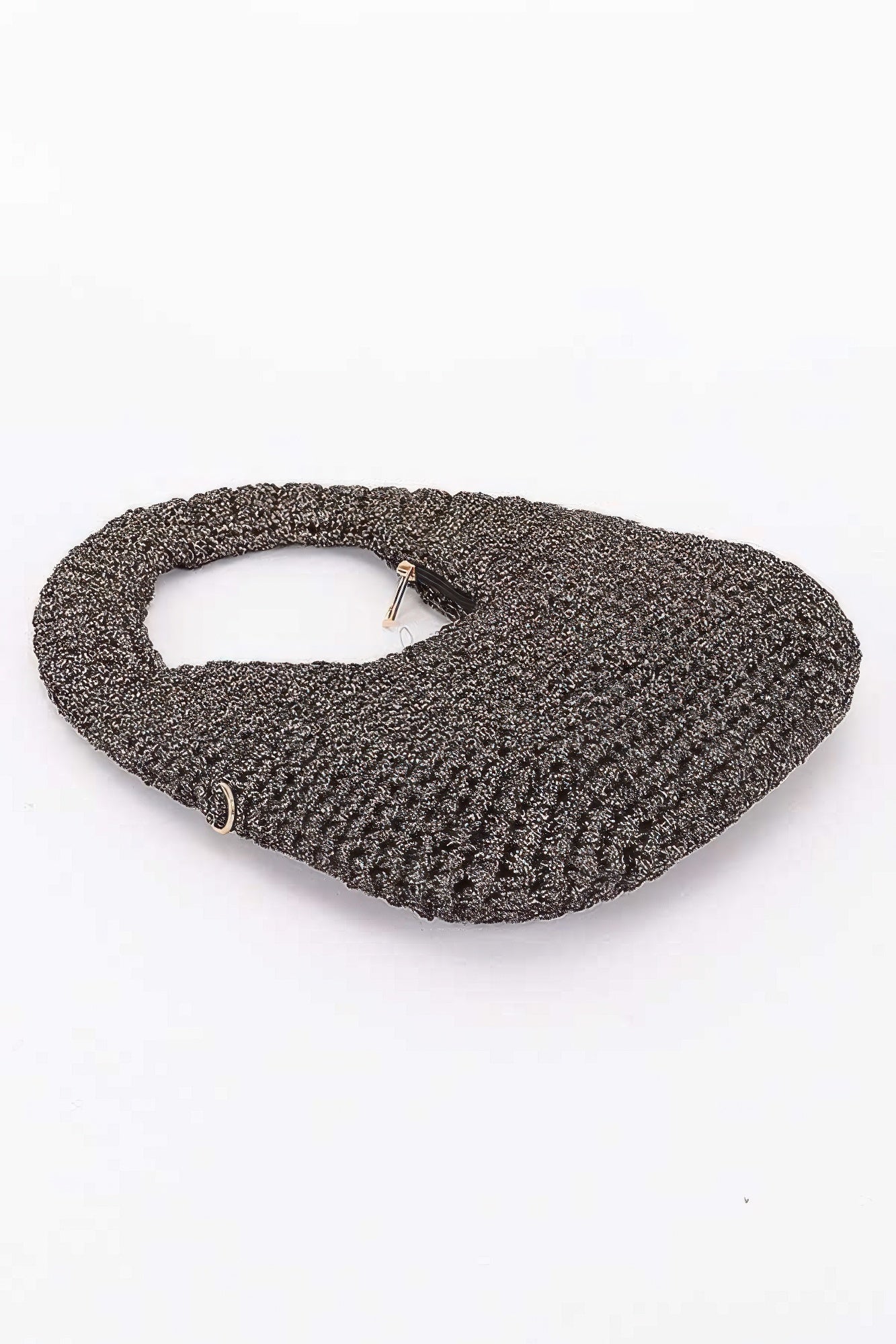 Crochet Woven Hobo Bag