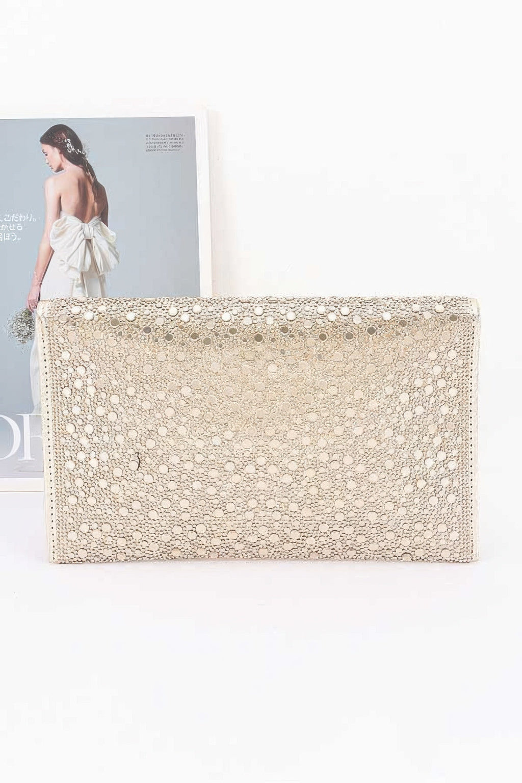 Rhinestone Envelope Party Clutch