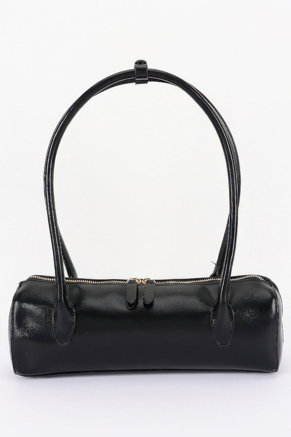 Vegan Leather Rectangular Shoulder Bag