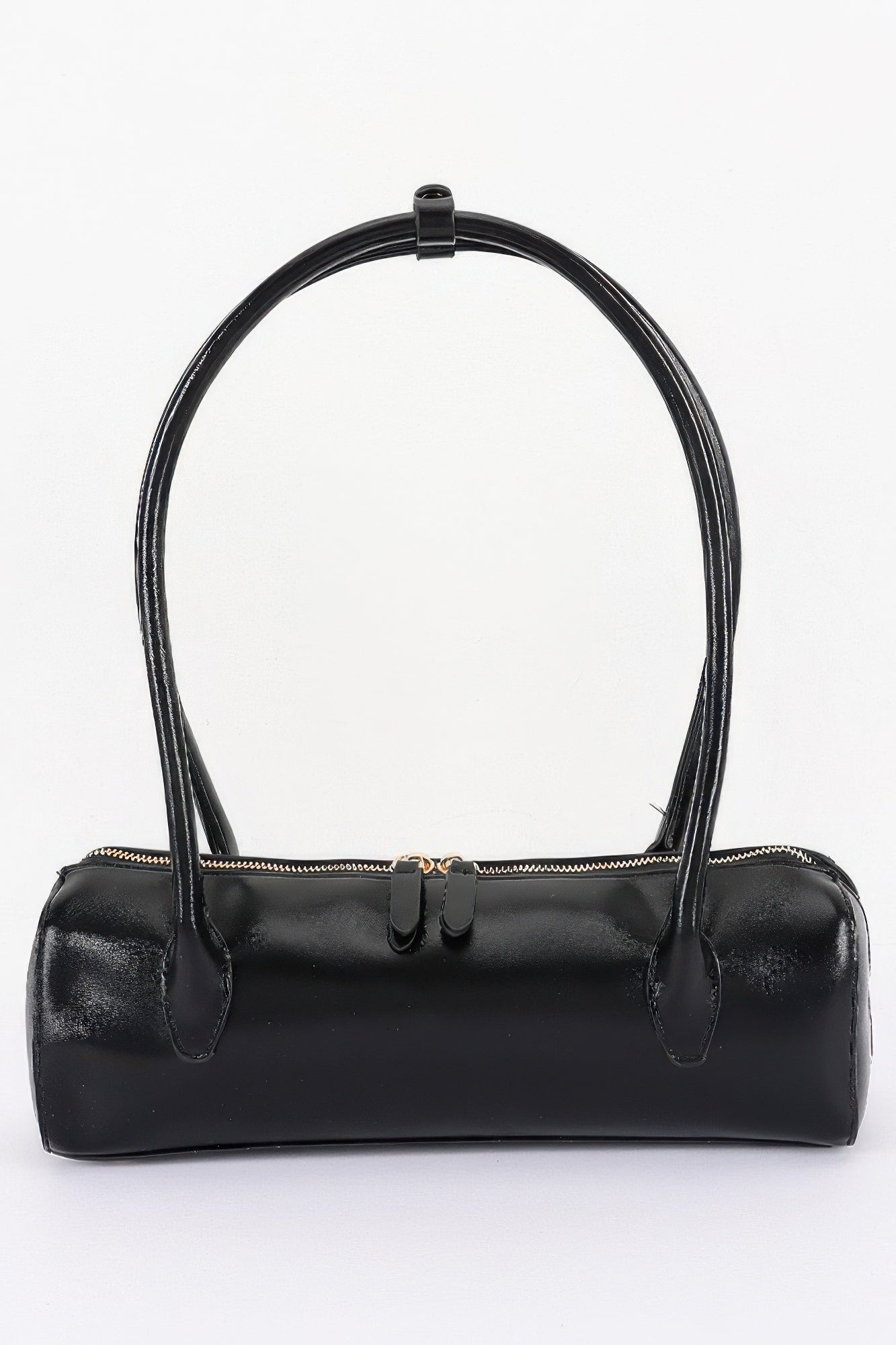 Vegan Leather Rectangular Shoulder Bag