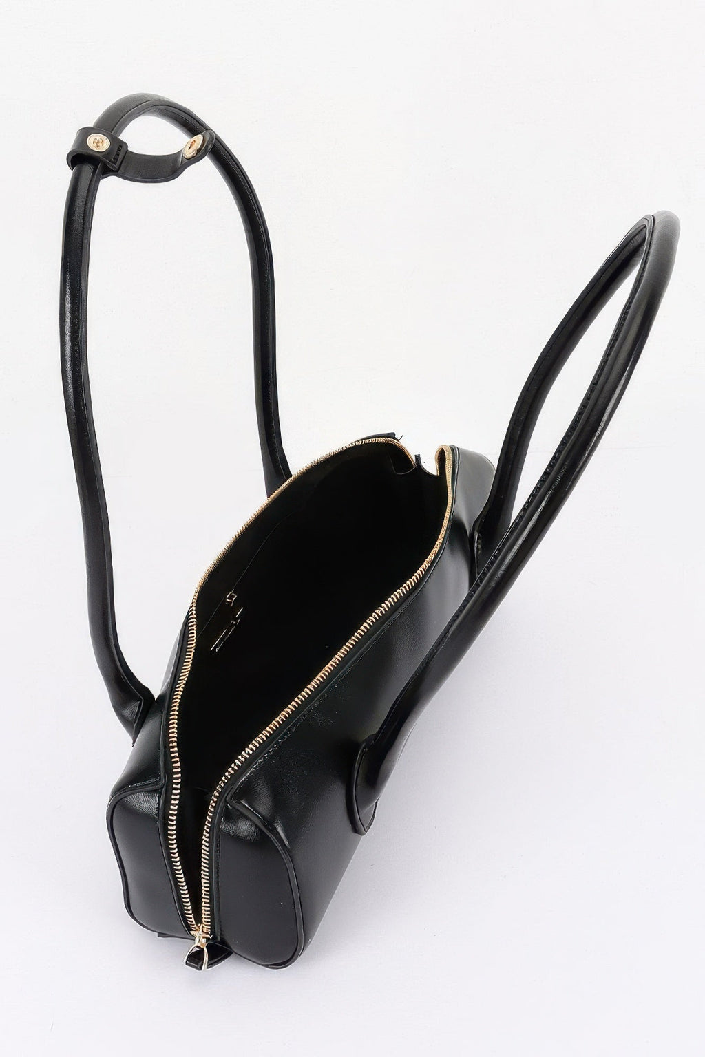 Vegan Leather Rectangular Shoulder Bag