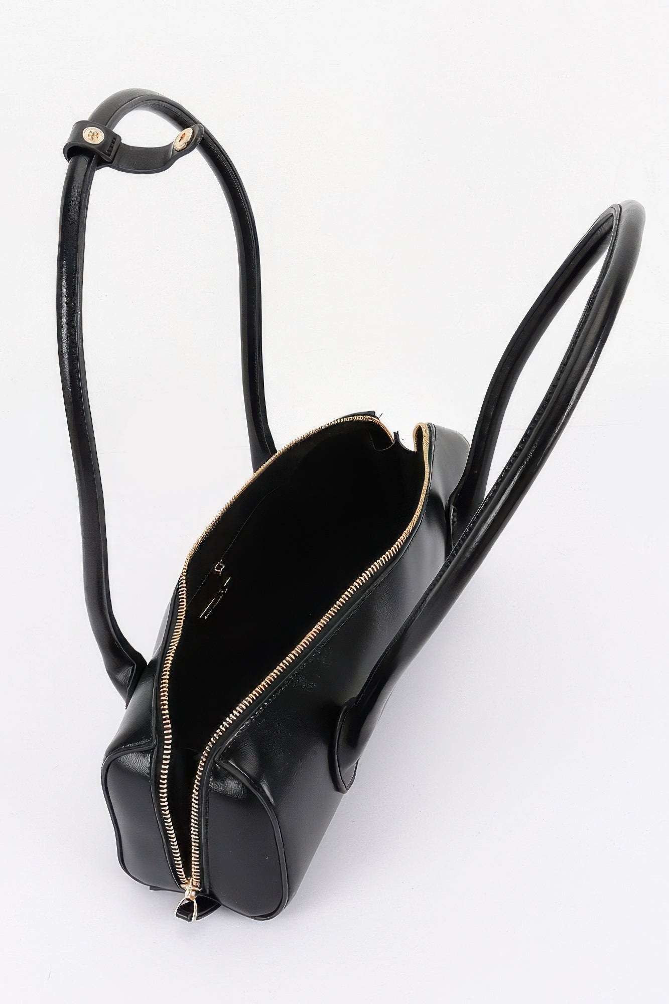 Vegan Leather Rectangular Shoulder Bag