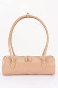 Vegan Leather Rectangular Shoulder Bag