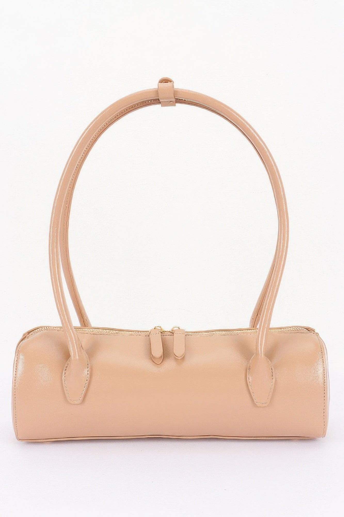 Vegan Leather Rectangular Shoulder Bag