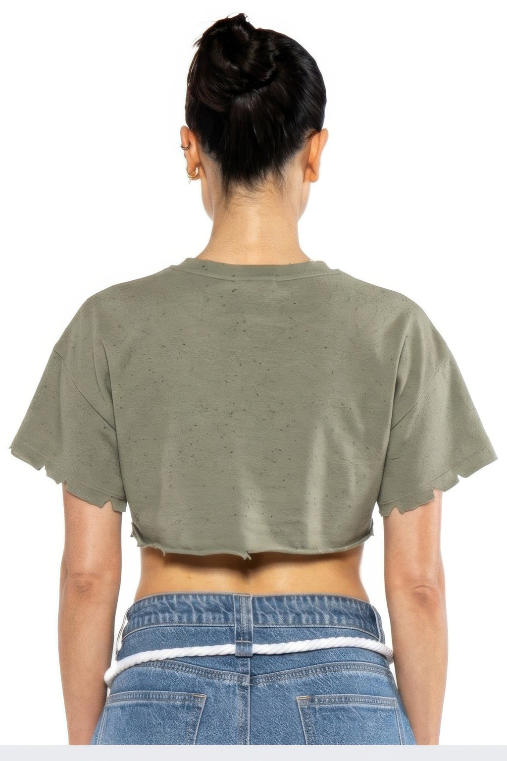 Rebel Echo Cropped Graphic Tee