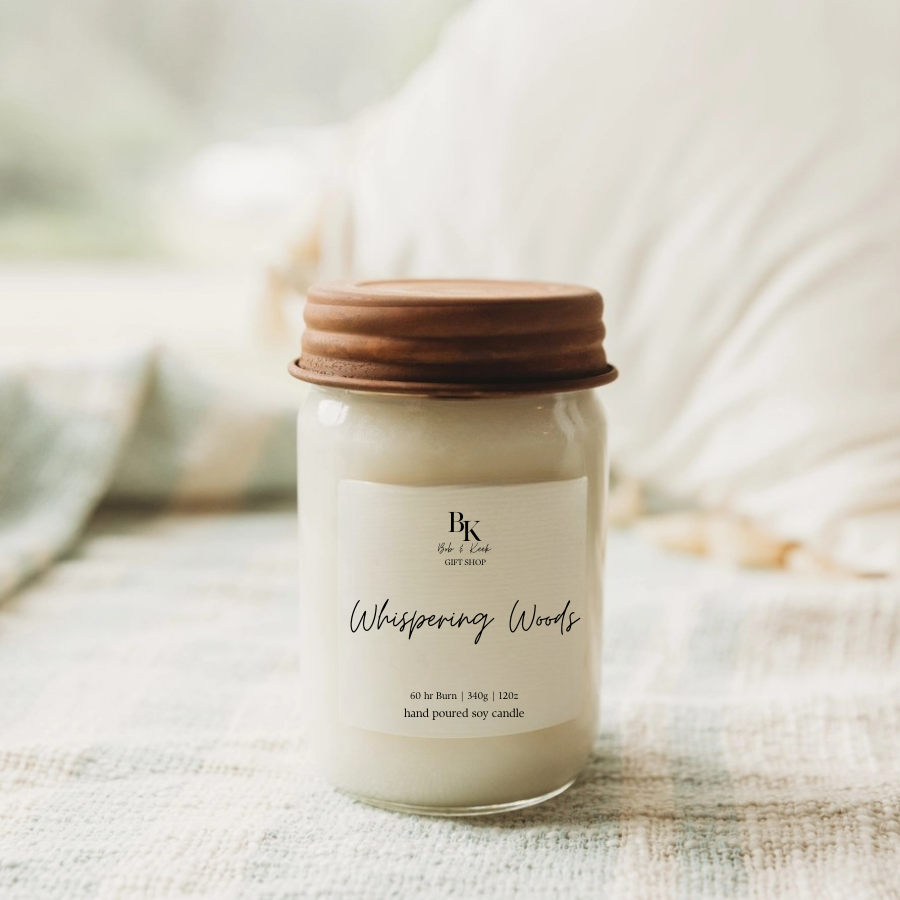 Whispering Woods 12oz Candle