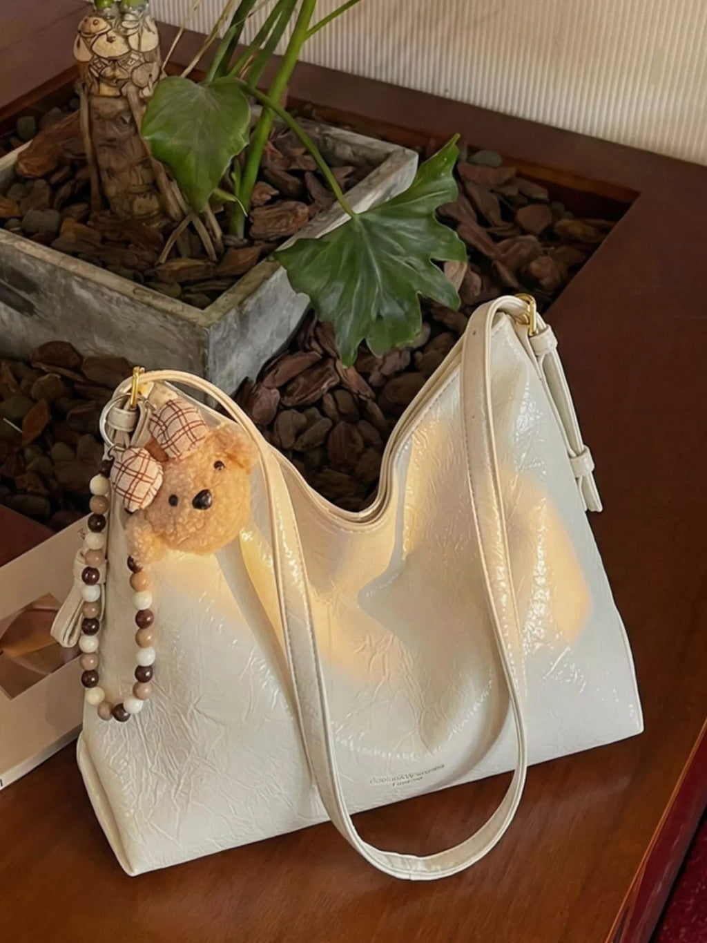 PU Leather Shoulder Bag