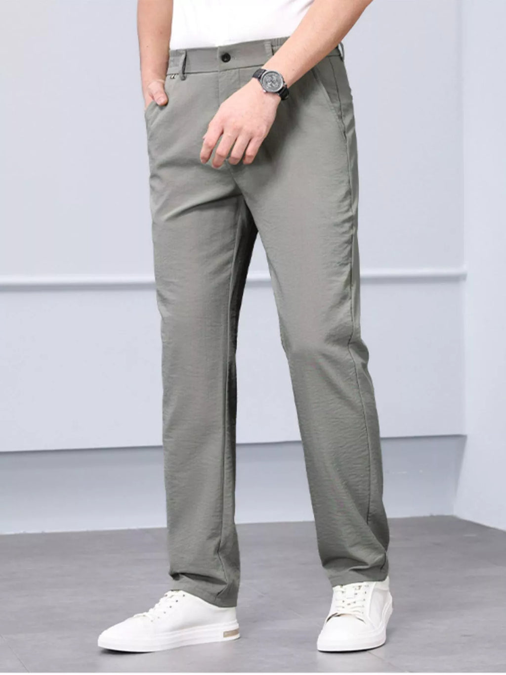 Men's Plus Size Classic Fit Dress Pants