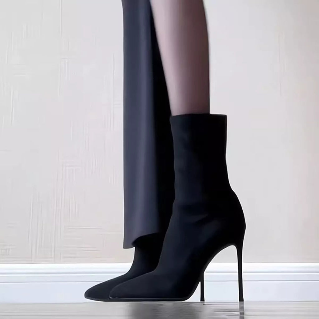 Point Toe Stiletto Boots