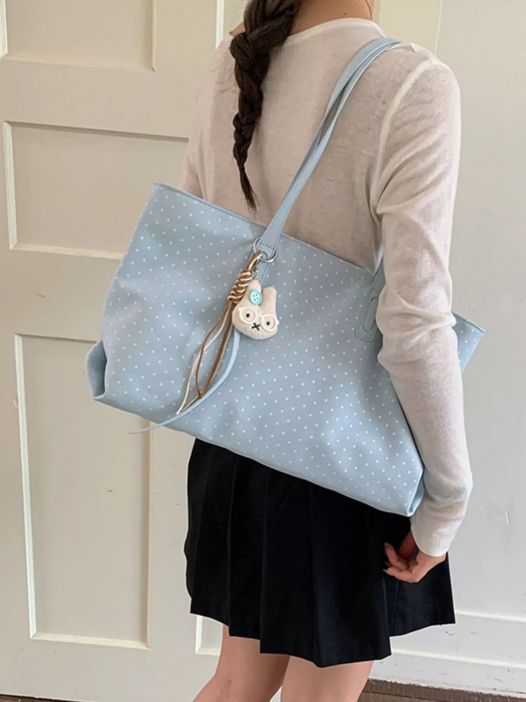 Polka Dot Shoulder Bag