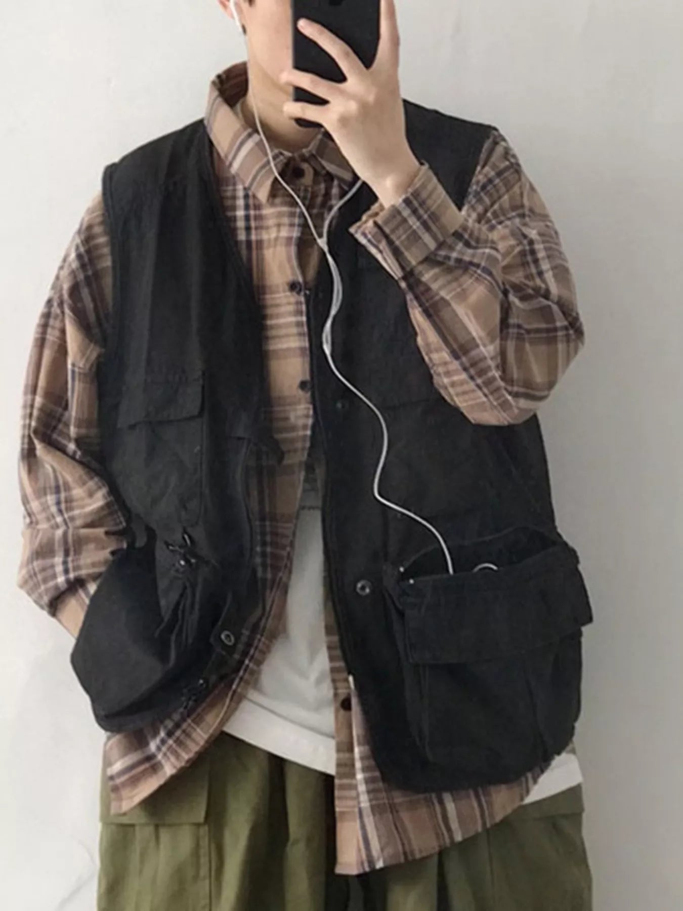 Men's Multi-Pocket Cargo Vest