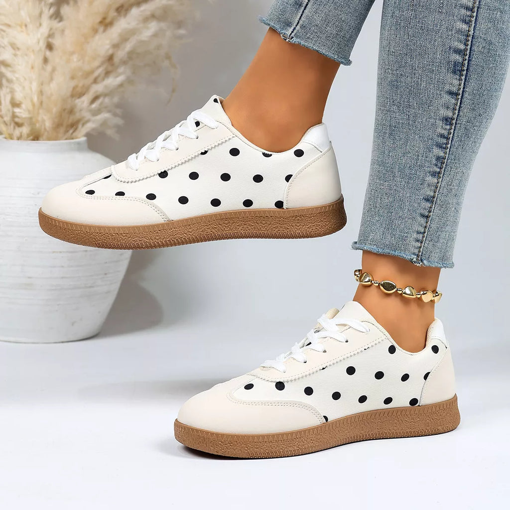 Polka Dot Casual Sneakers