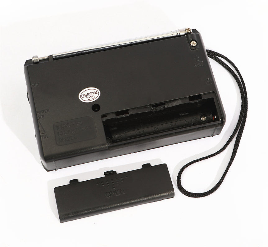 Dual-band Vintage Design Portable Mini Radio