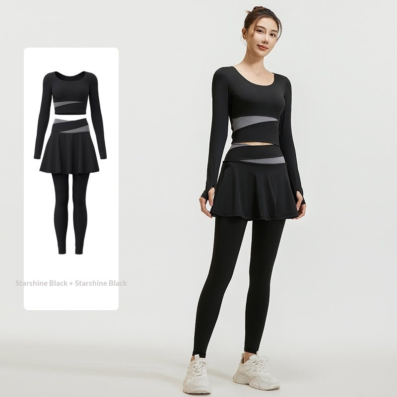 Womens Yoga Top And Pants Set For Mind-Body Wellness