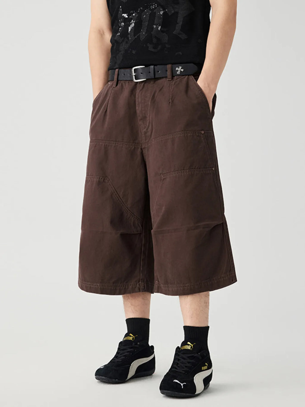 Men's Wide-Leg Shorts