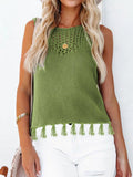 Tassel Knit Tank