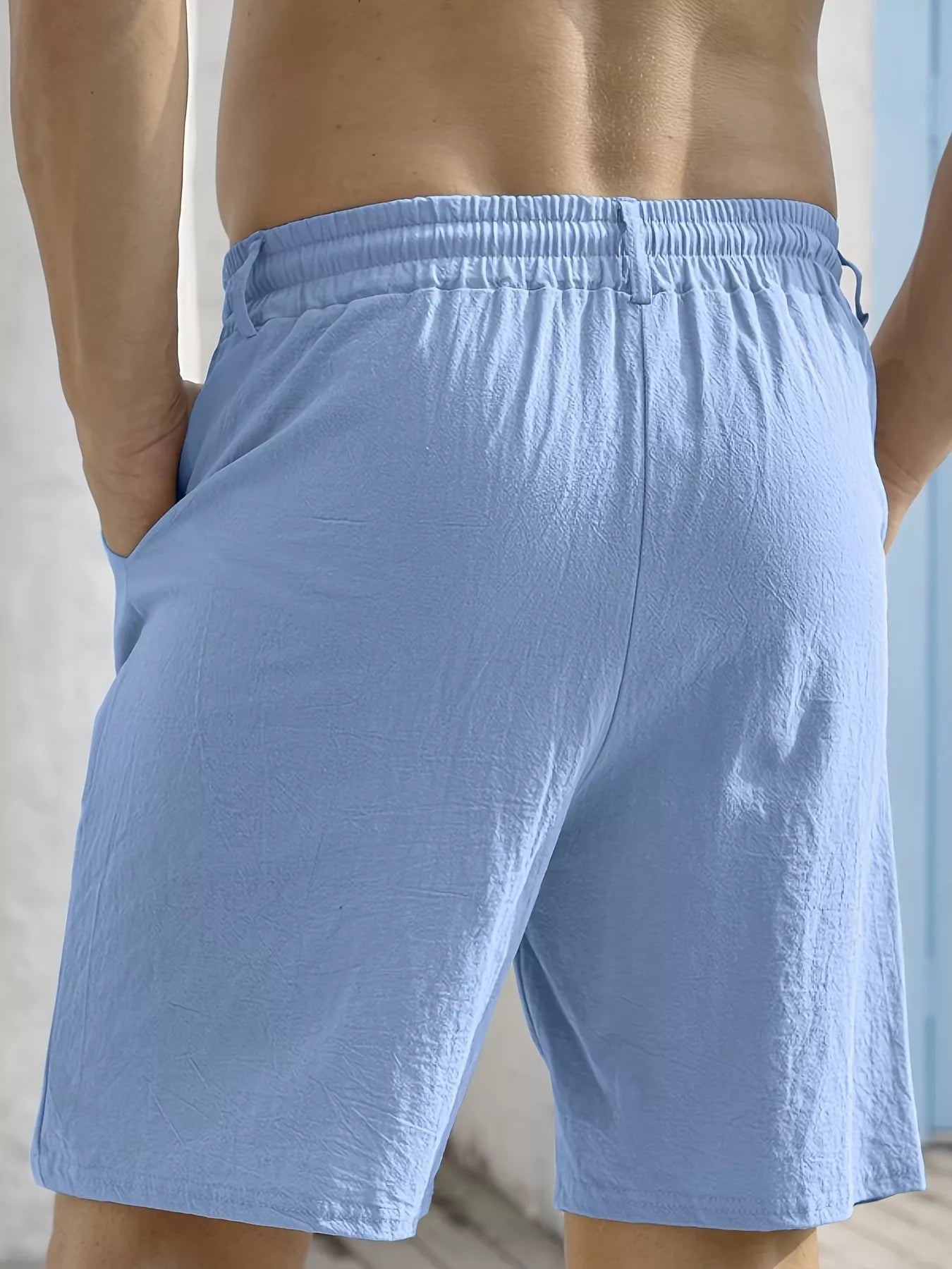 Men' Full Size Lightweight Drawstring Shorts Plus Size