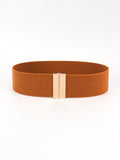 Alloy Buckle Elastic Belt