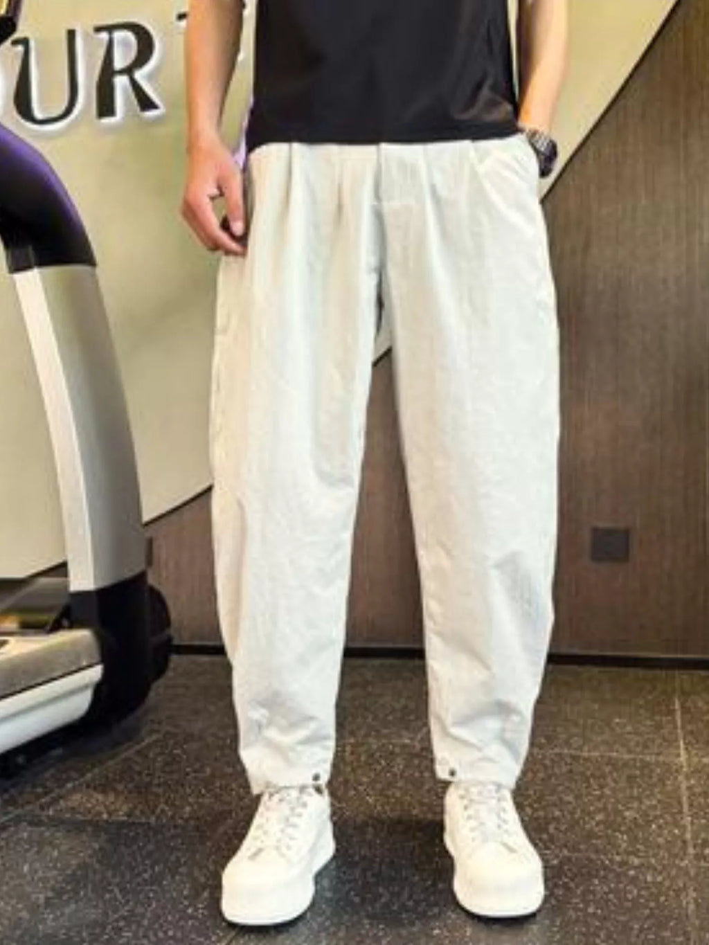 Men's Plus Size Lightweight Casual Cargo Pants