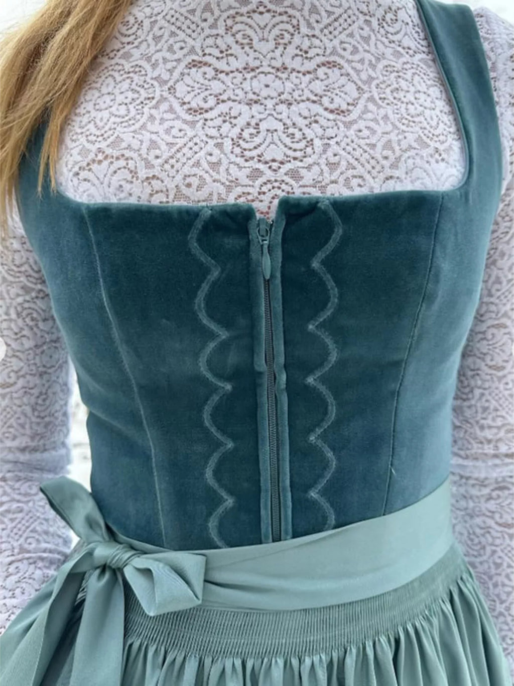 Full Size Velvet Wide Strap Pleated Back Dress Plus Size
