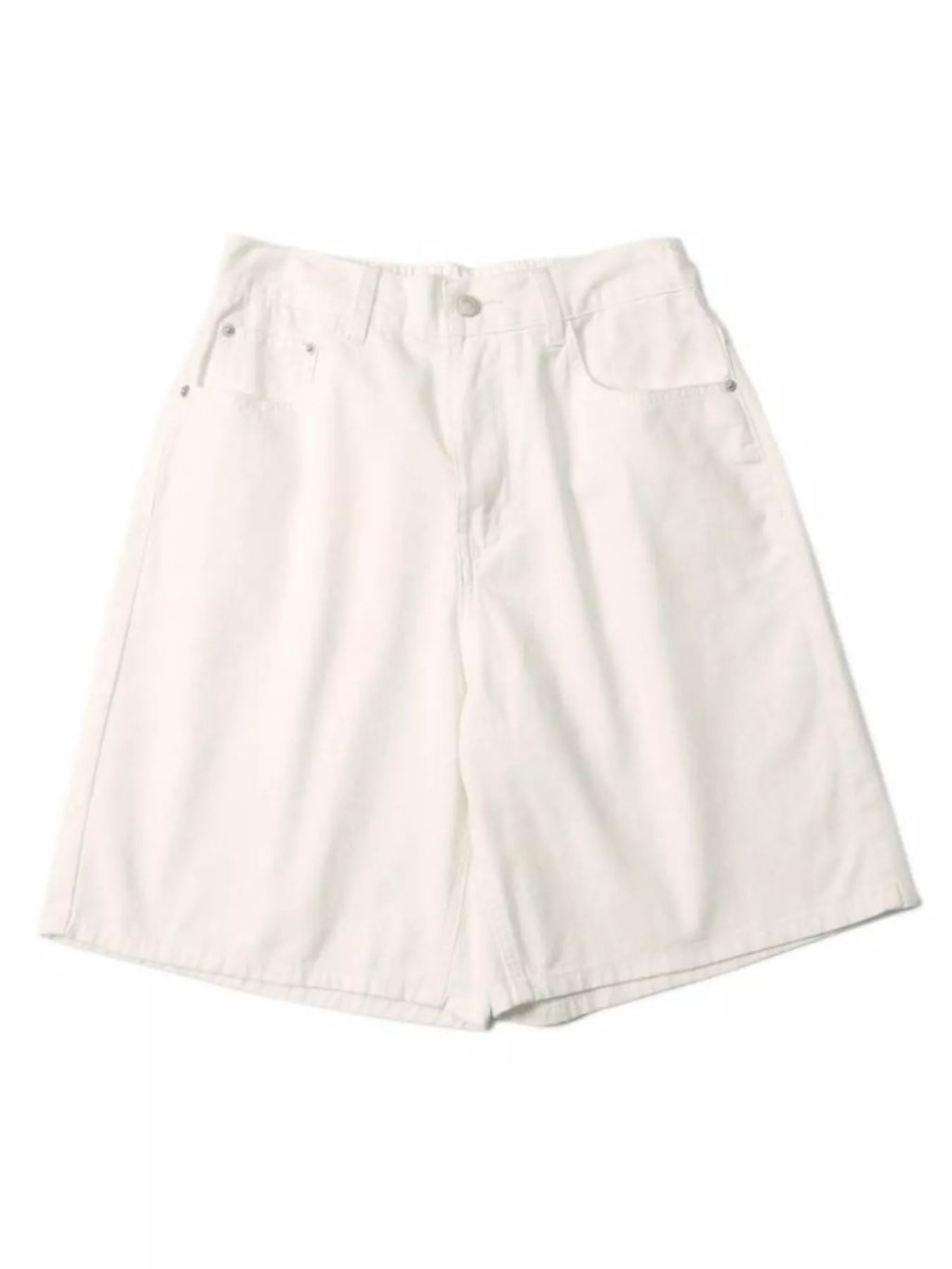 Men's Full Size Back Elastic Waistband Shorts Plus Size