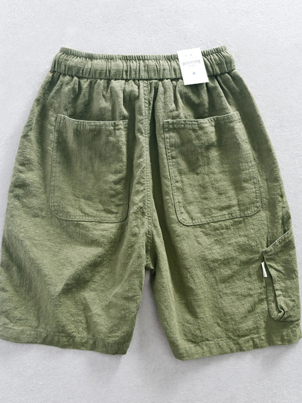 Men's Plus Size Drawstring Casual Shorts