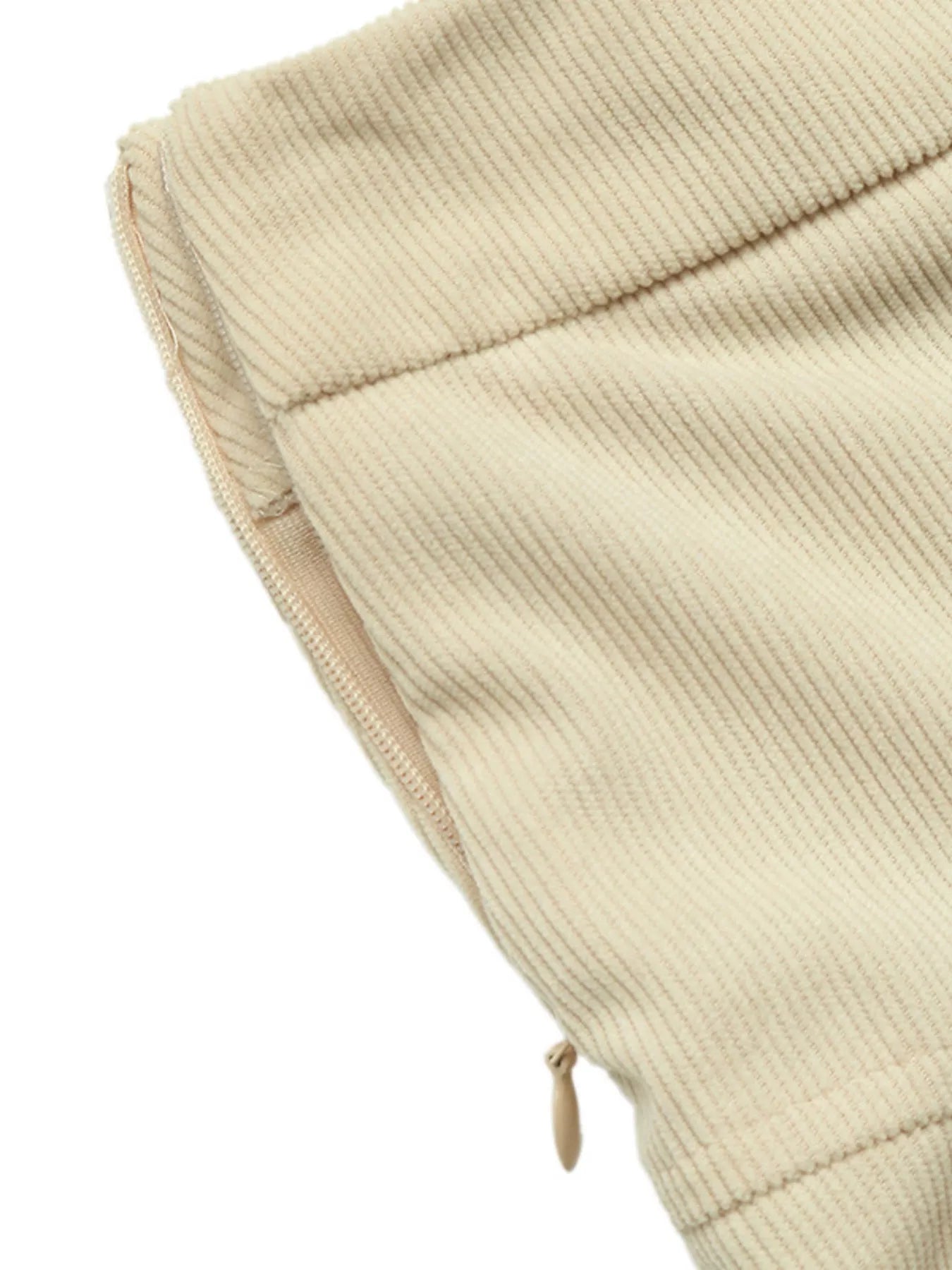 High Waist Pleated Midi Skirt