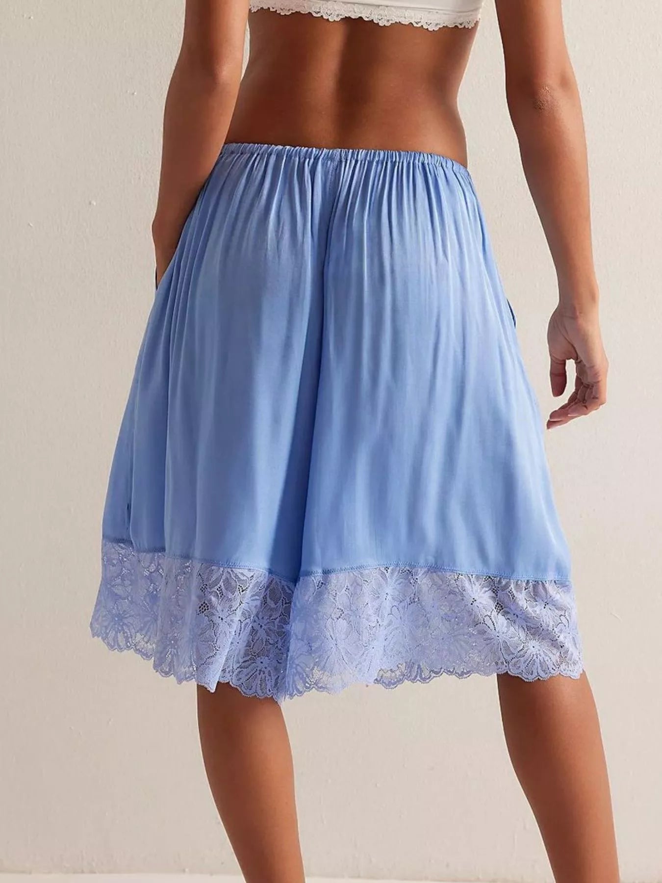 Lace Trimmed Shorts