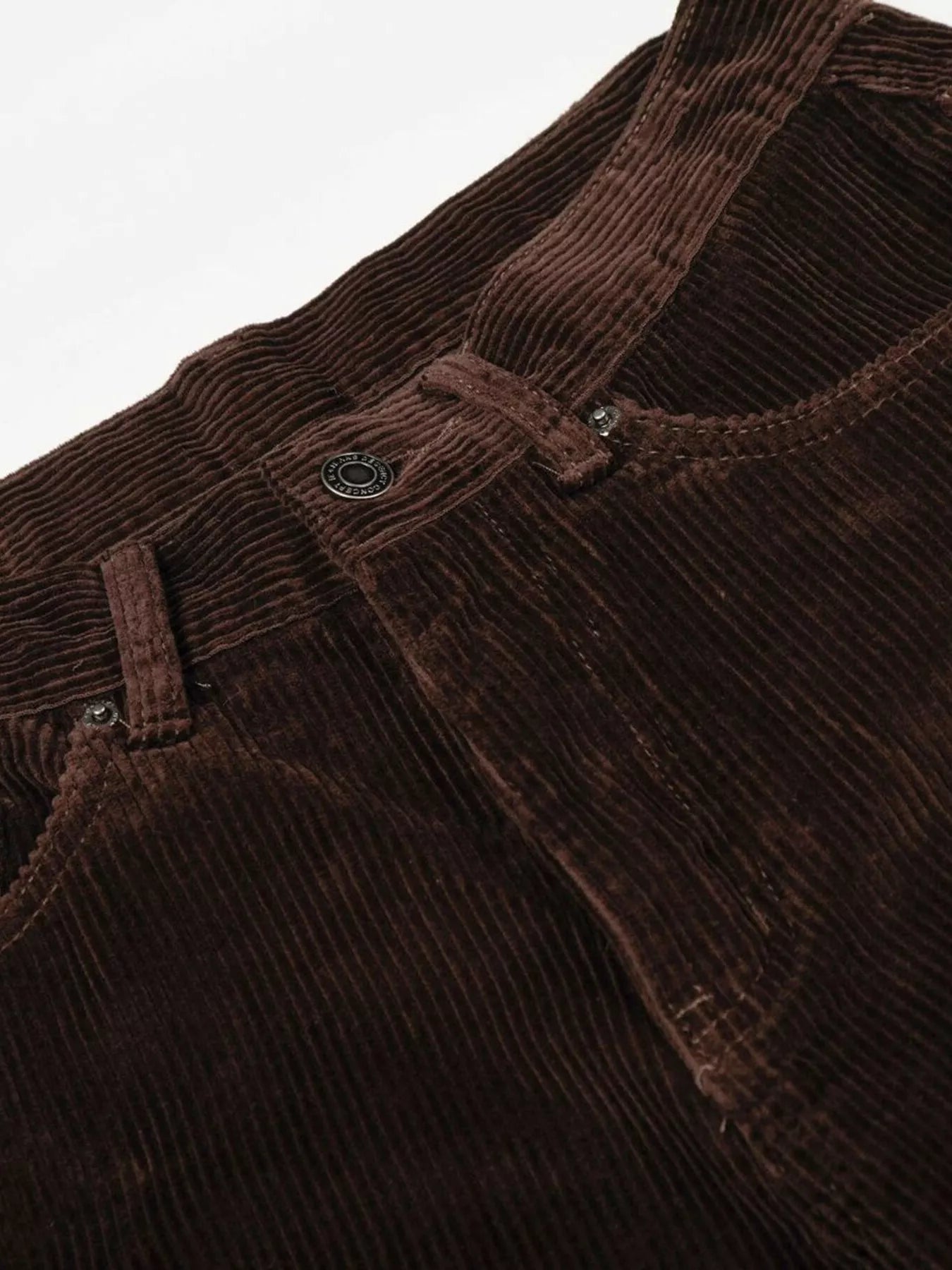 Men's Wide Leg Corduroy Pants