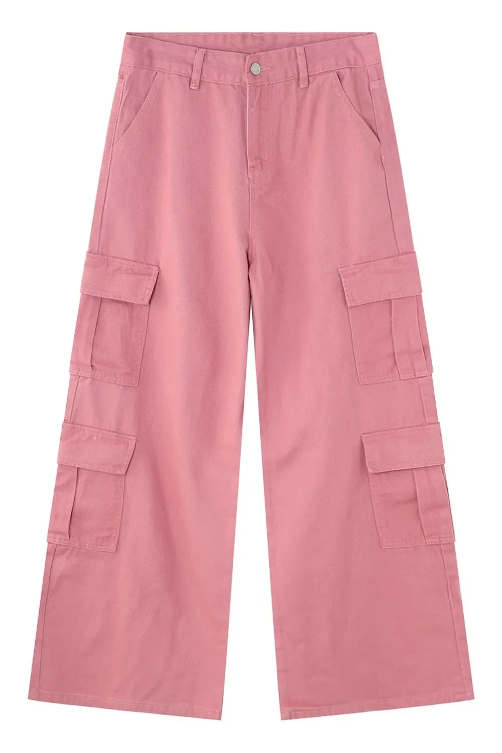 Wide Leg Cargo Jeans