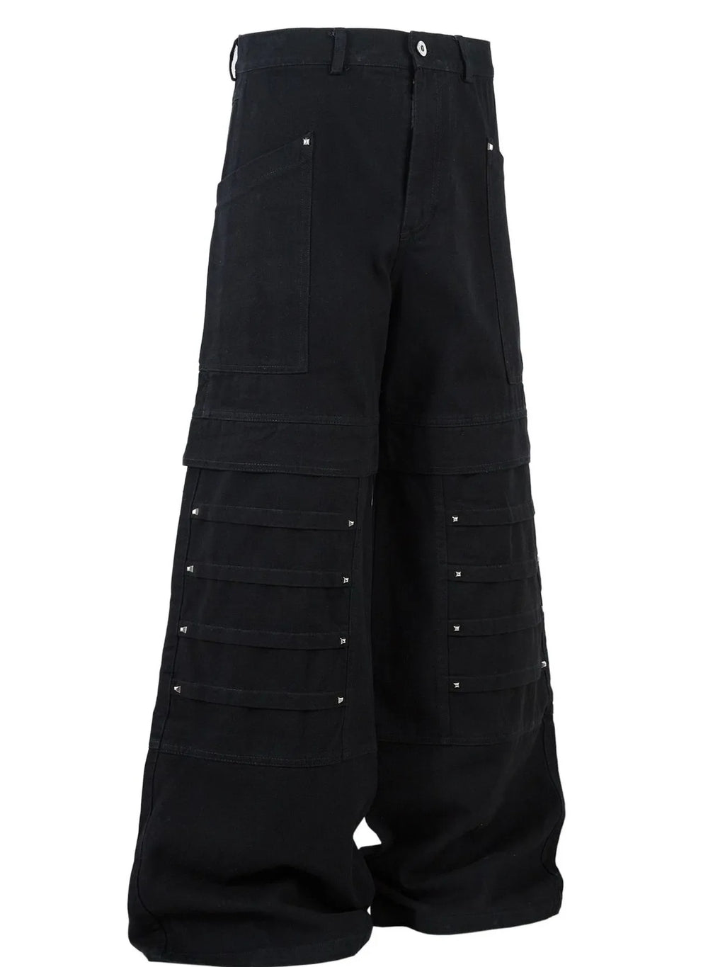 Men's Wide Leg Cargo Jeans
