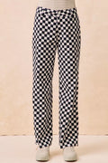 Gameday Checkered Print Pants