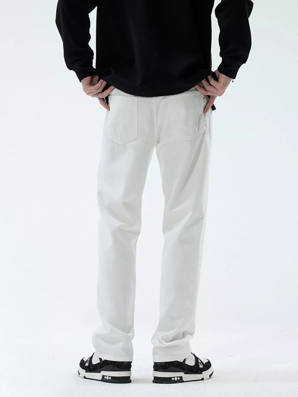 Men's Full Size Loose Fit Jeans Plus Size