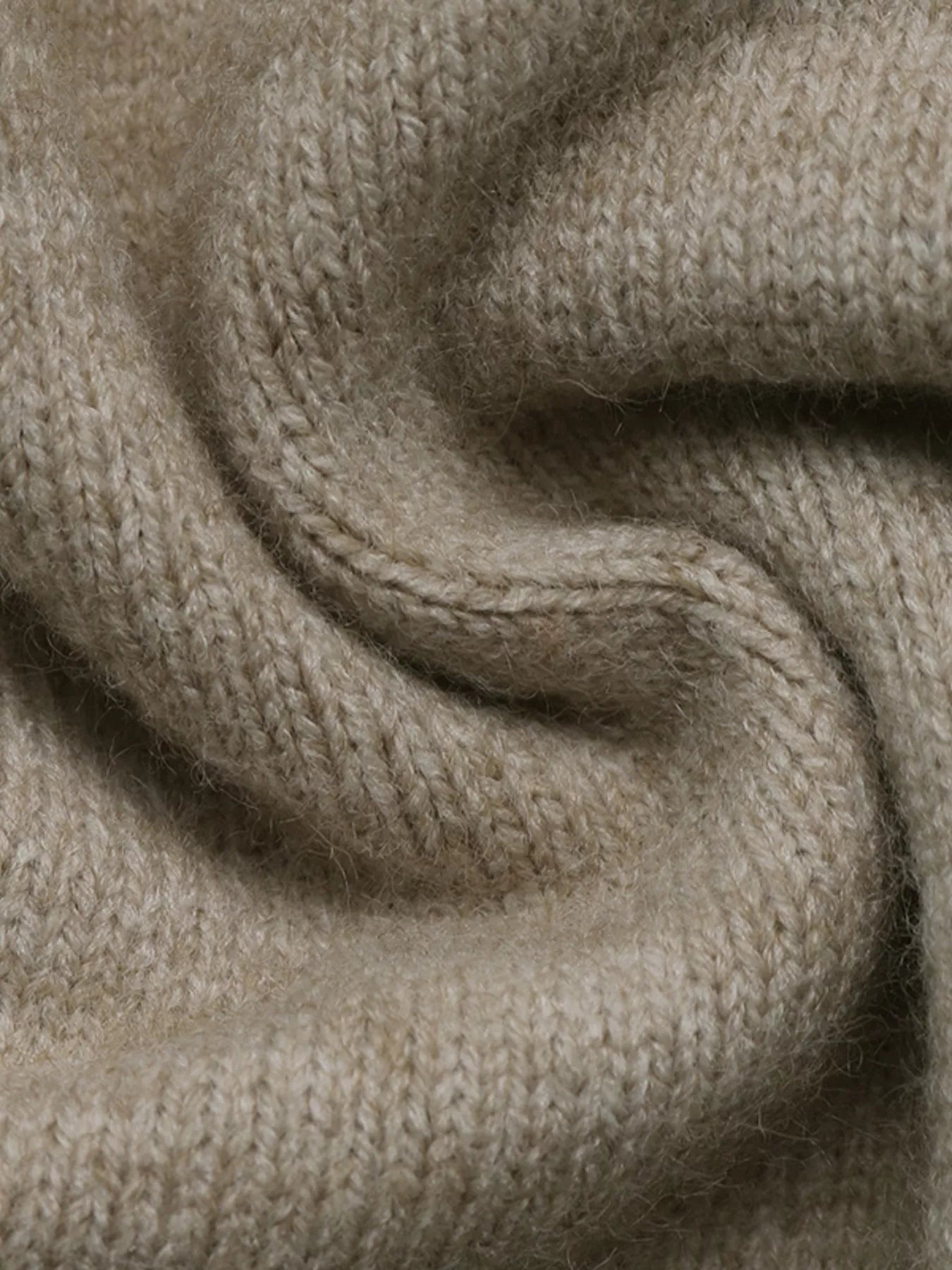 Open-Front Knit Cardigan