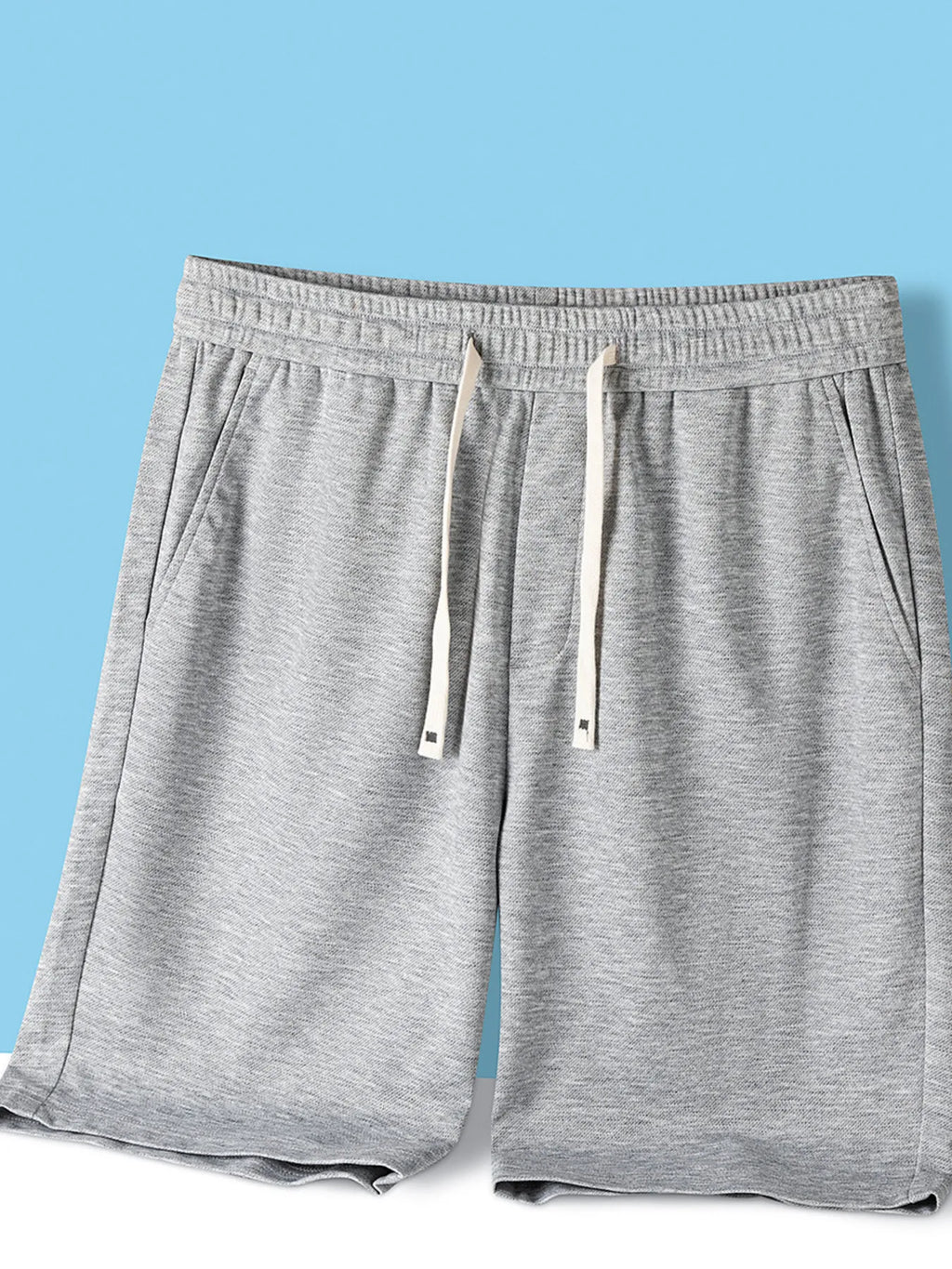 Men's Plus Size Drawstring Pocketed Shorts