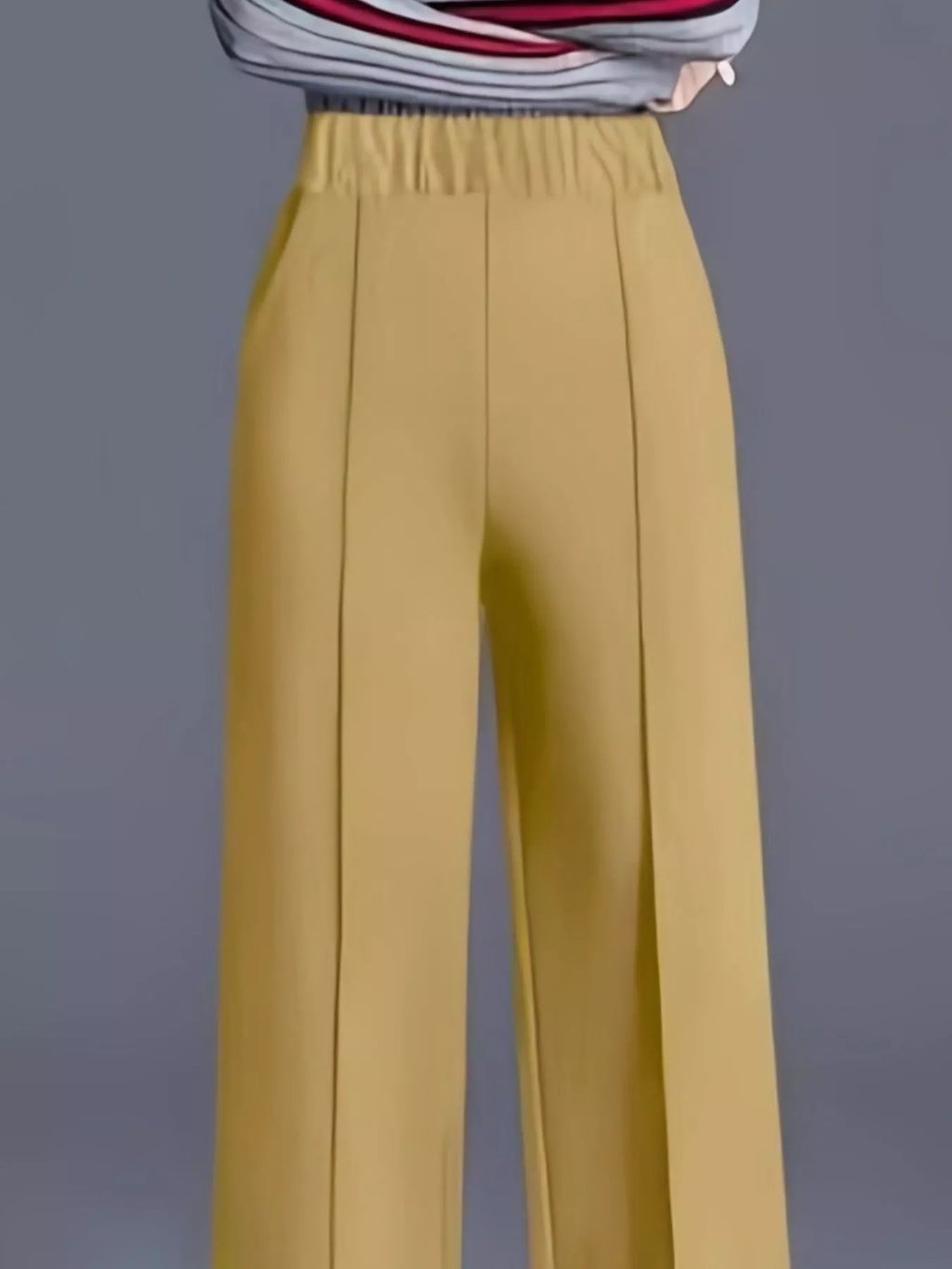 High Waist Wide Leg Pants