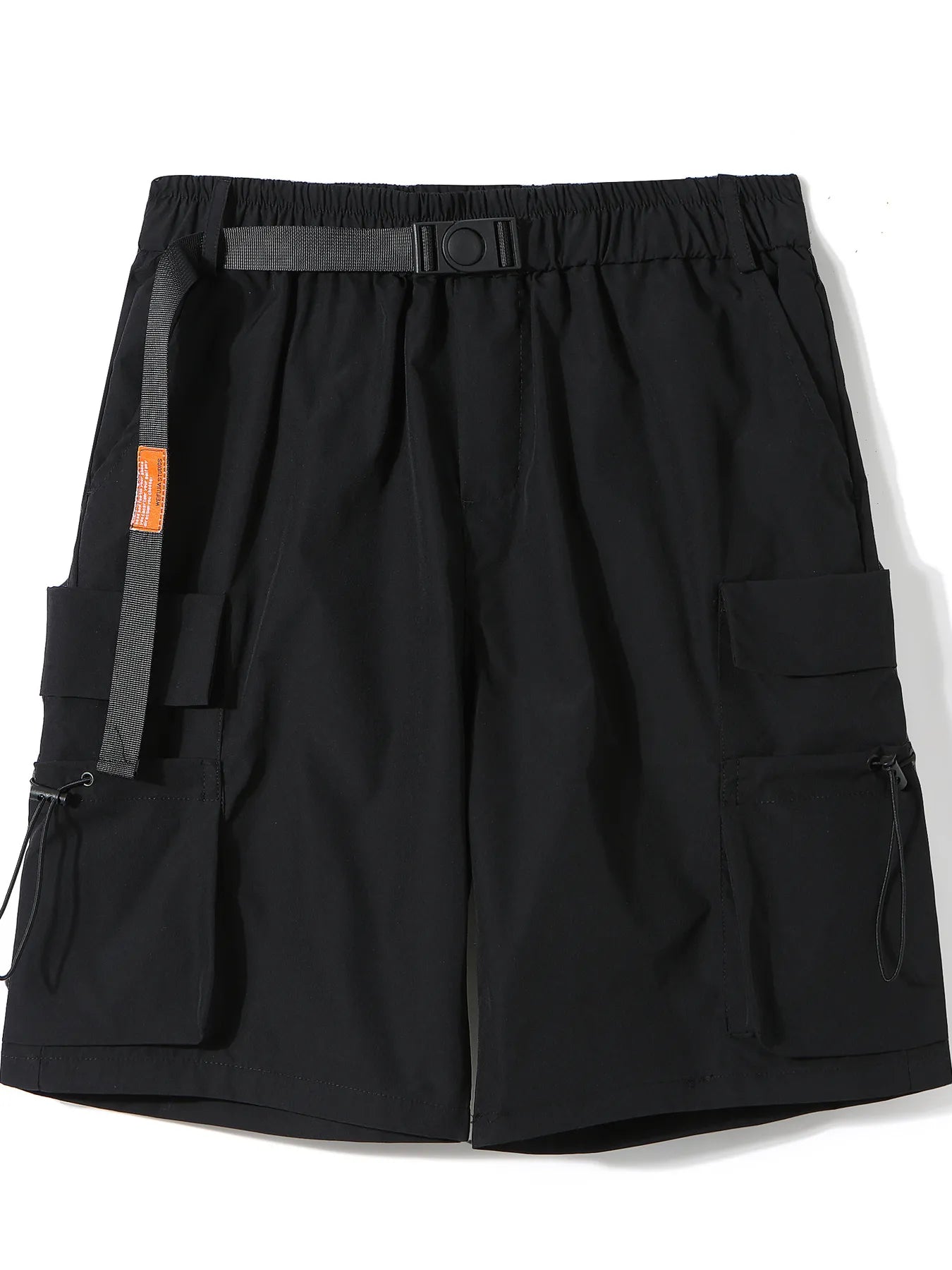 Men 's Full Size Multi-Pocket Relaxed Fit Cargo Shorts Plus Size
