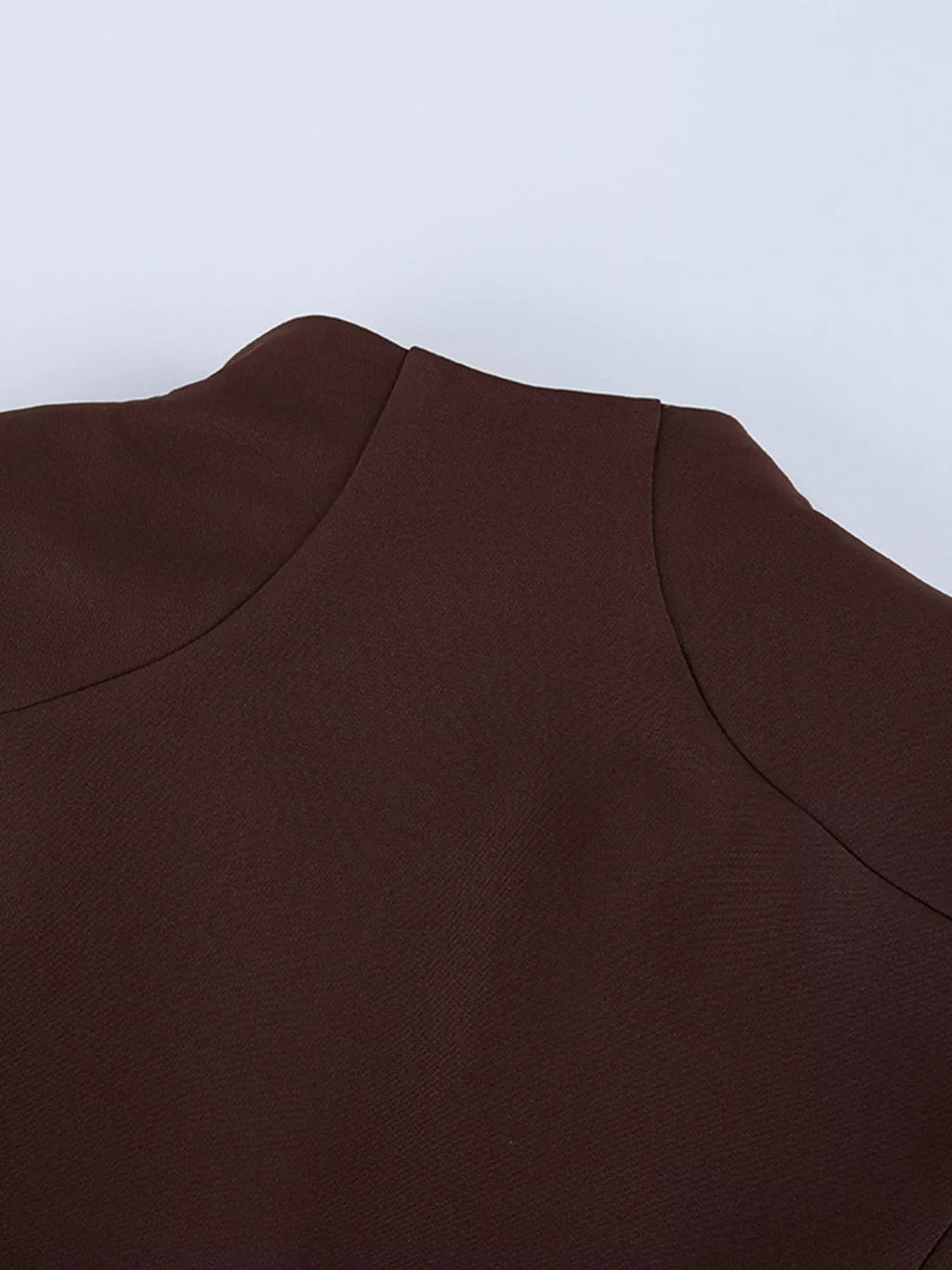 Sleeveless Button-Down A-Line Mini Dress