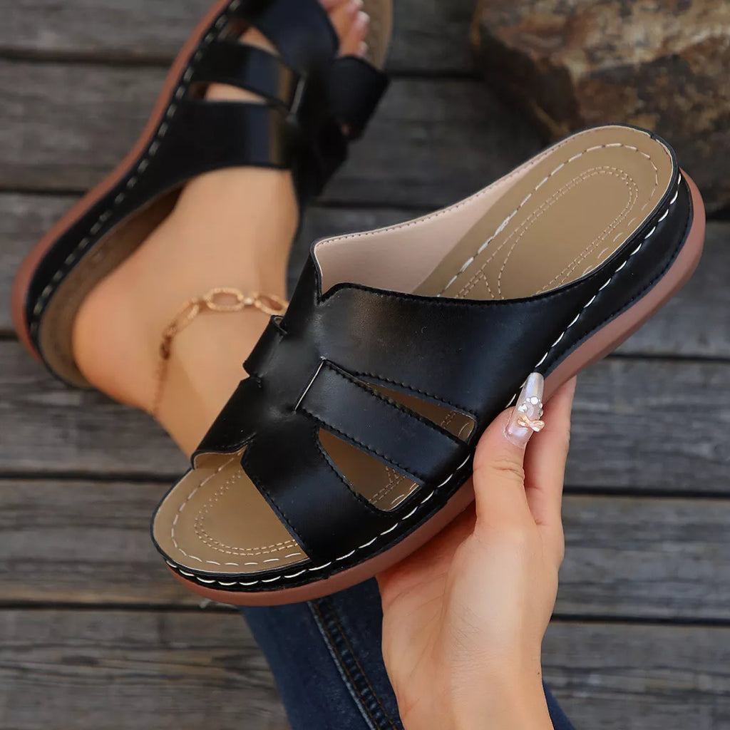 Open Toe Wedge Sandals