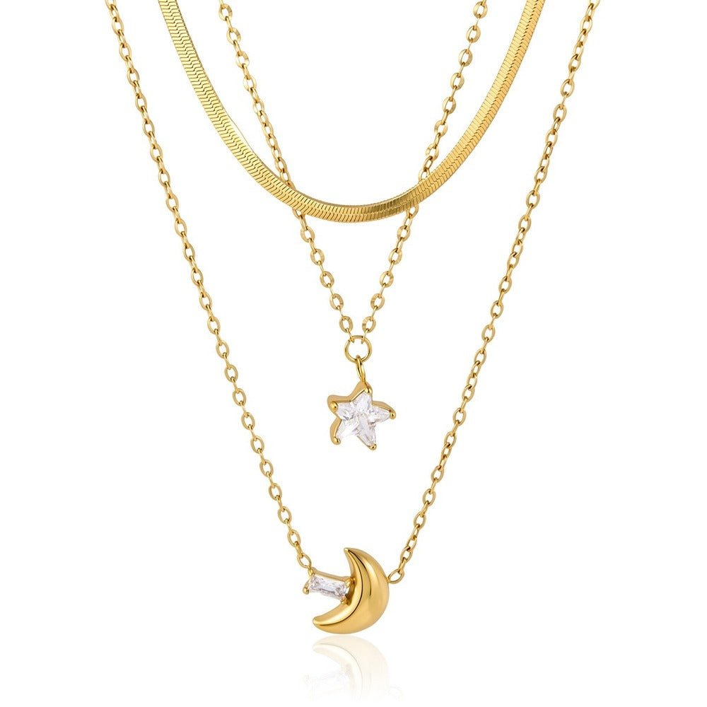 Layered Pendant Necklace