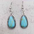 Ethnic-style Vintage Turquoise Earrings For Women