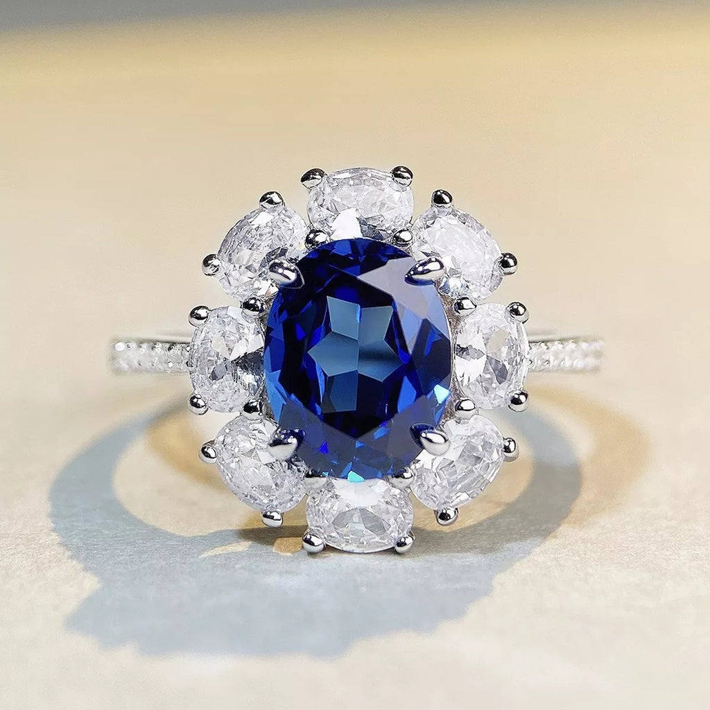 925 Sterling Silver Flower Ring