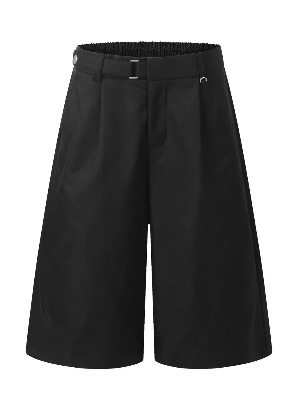 Men's Wide Leg Pleated Capris