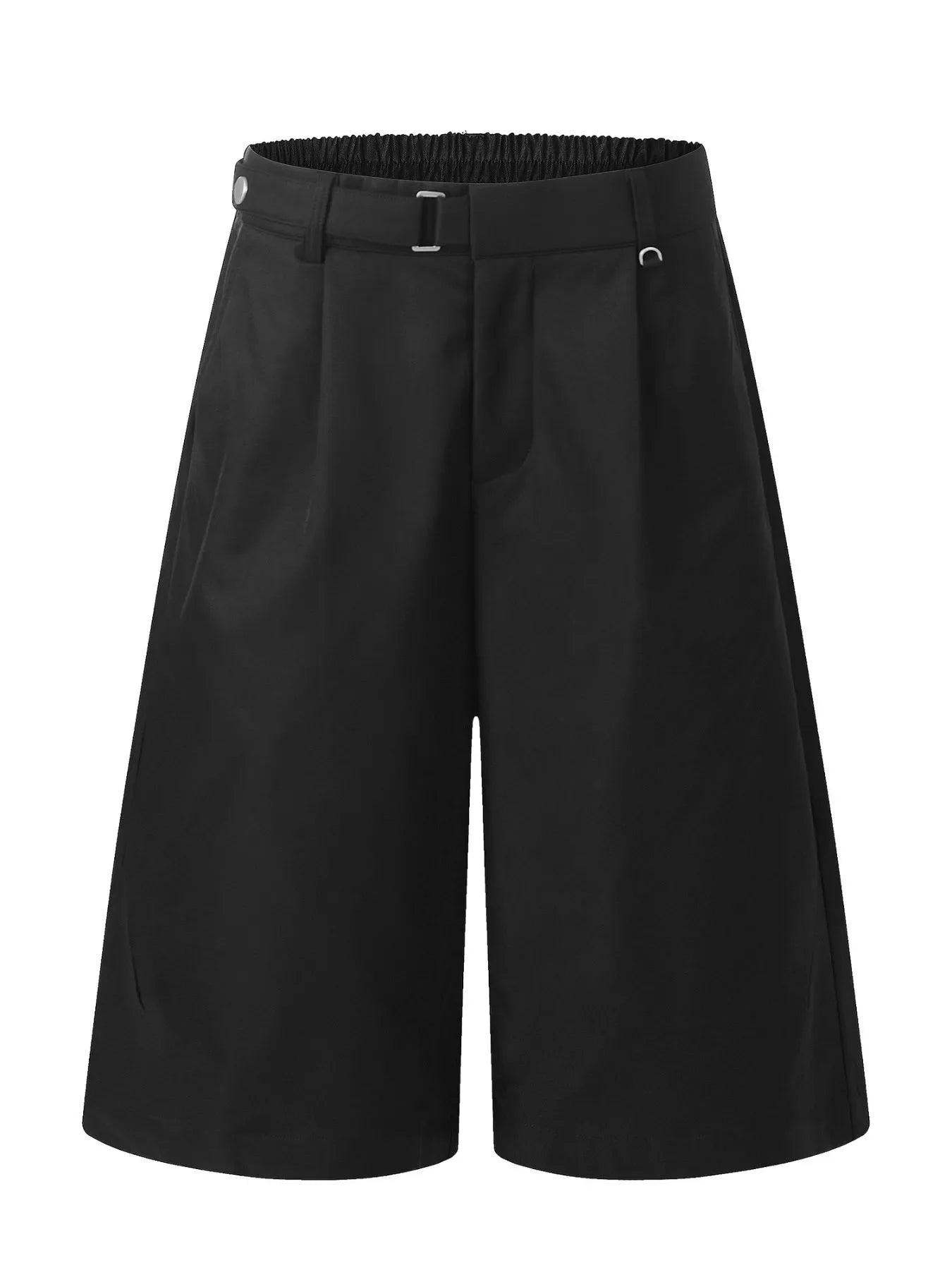 Men's Wide Leg Pleated Capris