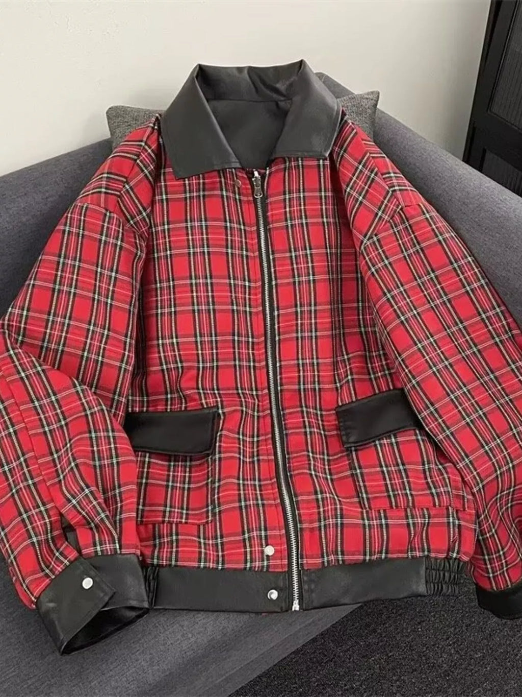 Men's Reversible Zip Up Jacket